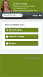 Mobile Screenshot of chrishinkel.com